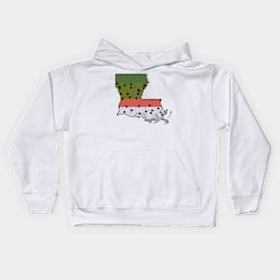 Louisiana Trout Kids Hoodie